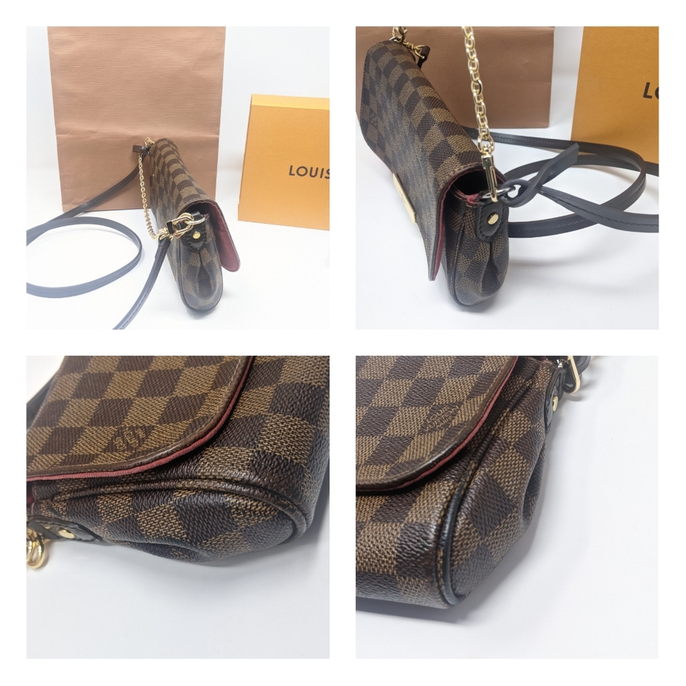 Louis Vuitton Favorite PM Damier Ebene Crossbody - Picture 15 of 16